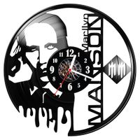 Zegar ścienny z płyty winylowej Marilyn Manson 1630.14