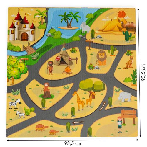 DLA DZIECI MATA PUZZLOWA PUZZLE na Arena.pl