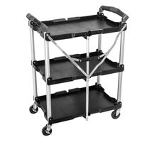 WÓZEK SKŁADANY 75 KG Z ORGANIZEREM - T N84-404