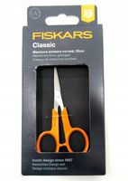 CLASSIC WYGIĘTE NOŻYCZKI DO PAZNOKCI 10 CM STAL NIERDZEWNA 1075058 FISKARS