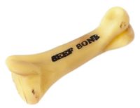 Zabawka dla psa do gryzienia i aportowania - piszcząca kość winylowa 16,5cm