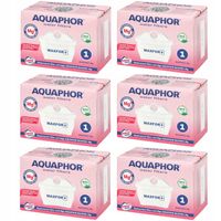 Wkład filtrujący filtry do wody AQUAPHOR MAXFOR+ 6 filtrów z magnezowych Mg