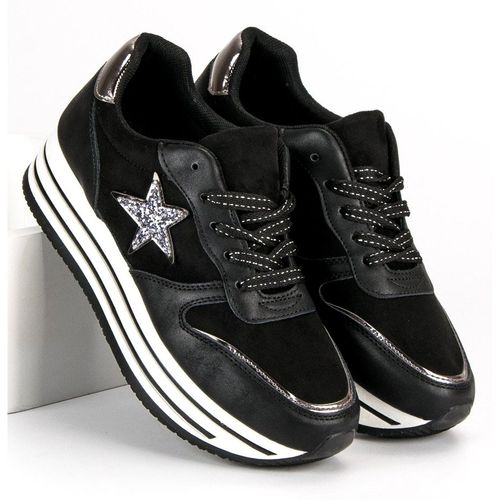 Modne sneakersy na platformie r.36 na Arena.pl