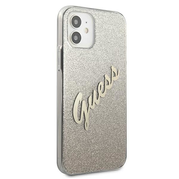 Etui Guess do iPhone 12 mini, Złoty zdjęcie 4