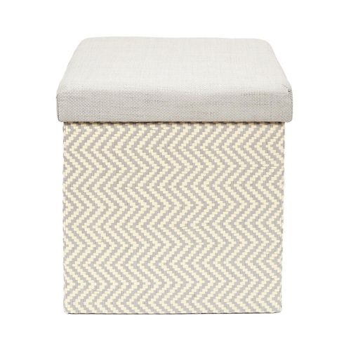 Pufa Intesi Vels Boho szaro beżowa na Arena.pl