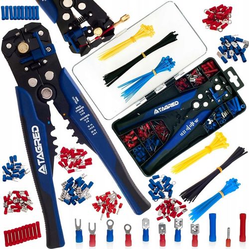 ŚCIĄGACZ IZOLACJI DO KABLI I PRZEWODÓW MOCNA ZACISKARKA ZESTAW W na Arena.pl