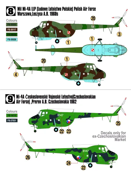 Mil Mi-4 Hound, F-04, 1:72 zdjęcie 6