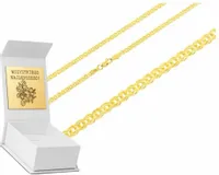 ZŁOTY ŁAŃCUSZEK PEŁNY MONA LIZA MONALISA 45 CM 585 PREZENT GRAWER