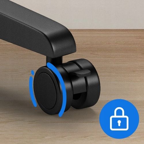 Biurko Mobilne Regulowane Składane Stolik Pod Laptopa Kółka 70x52cm na Arena.pl