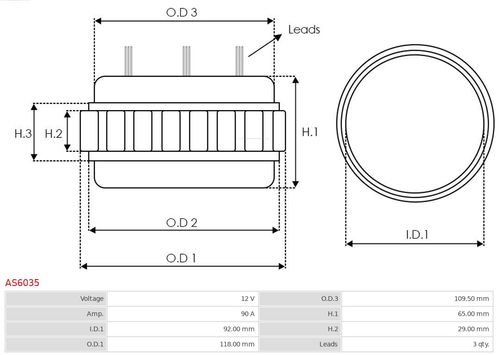 Stator, alternator AS-PL AS6035 na Arena.pl