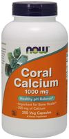 NOW FOODS Wapno Koralowe (Coral Calcium)  1000 mg (250 kaps.)