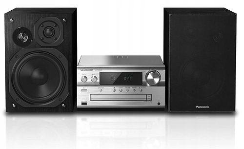 Wieża stereo USB CD FM USB Bass Reflex BLUETOOTH pilot Panasonic na Arena.pl