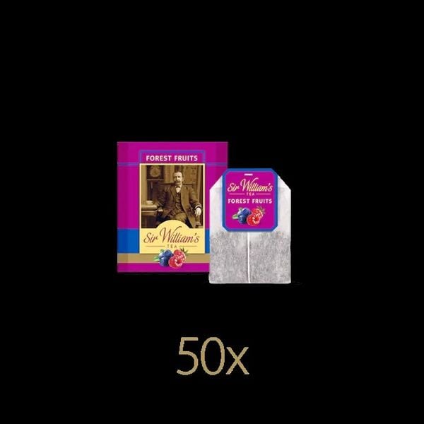 Owocowa Herbata Sir William’s Tea Forest Fruits 50 Saszetek zdjęcie 1