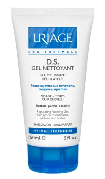 Uriage DS żel myjący do skóry wrażliwej 150ml zdjęcie 3