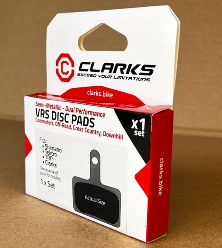 KLOCKI do HAMULCÓW SHIMANO B01S B05S Półmetaliczne CERAMIKA CLARKS VRS811 na Arena.pl