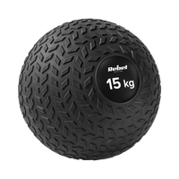 Mała piłka lekarska do ćwiczeń rehabilitacyjna Slam Ball 23cm 15kg, REBEL
