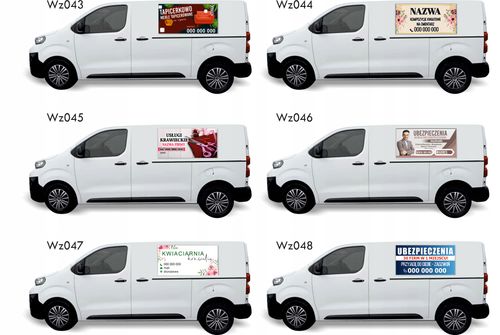 Reklama Naklejka na samochód GOTOWE WZORY REMONTY WYKOŃCZENIA WNĘTRZ na Arena.pl