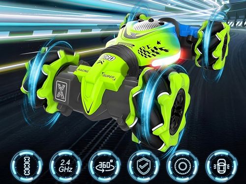 SAMOCHÓD ZDALNIE STEROWANY GESTAMI RĘKĄ AUTO TWISTER STUNT DRIFT 4X4 360° na Arena.pl