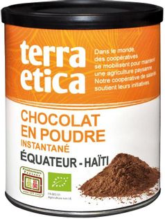 Czekolada w proszku instant fair trade bio 400 g - terra etica