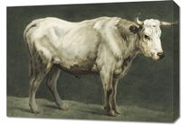 Obraz 70x50cm Byk, Jean Bernard Vintage do Salonu
