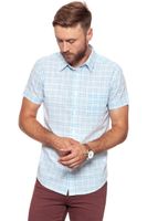 KOSZULA WRANGLER SS 1PKT SHIRT CERULEAN W5881OPVT M