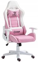 Fotel gamingowy Cobra Rebel 203 Biało-różowy