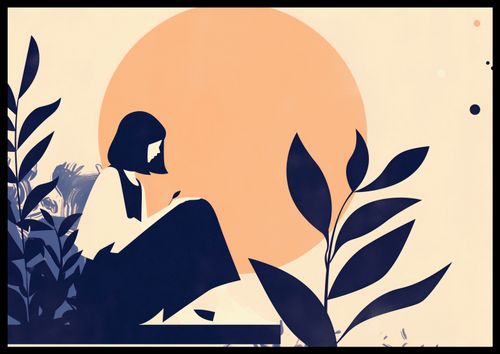 Plakat 66,5x46,5cm Kontemplacja na Arena.pl