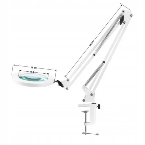 LAMPA LED LUPA kosmetyczna do rzęs makijażu biała na Arena.pl