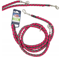 TRIXIE mocna smycz przepinana spacerowa dla średniego psa Cavo S-M 2m