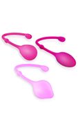 Set 3 Stage Kegel Ball Pink