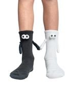 Skarpetki z magnesami - czarne Czarny