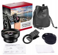 APEXEL ZESTAW 2W1 OBIEKTYW DO TELEFONU MAKRO