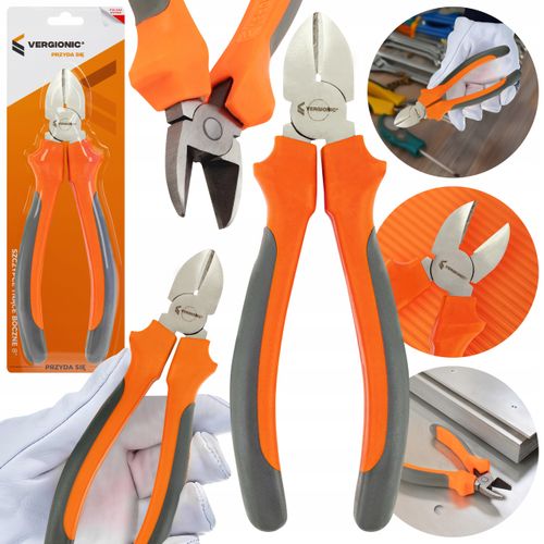 Szczypce tnące boczne 8'' VERGIONIC na Arena.pl