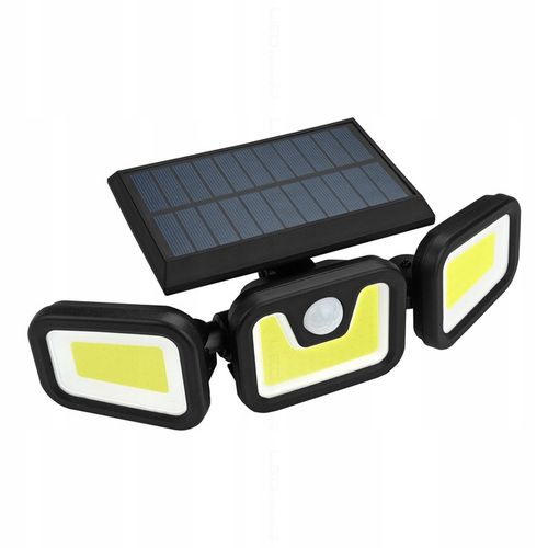 Naświetlacz solarny LED czujnik ruchu zmierzchu PIR Lampa zewnętrzna na Arena.pl