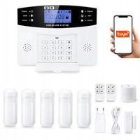 BEZPRZEWODOWY ALARM SYSTEM GSM WiFi TUYA POLSKI