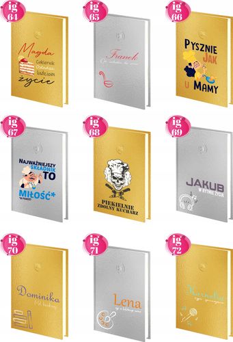 PLANER murarz tynkarz DZIENNY kalendarz książkowy A4 złoty srebrny na Arena.pl