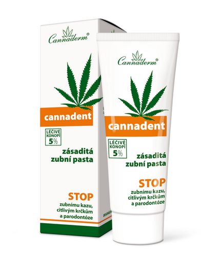 Cannadent Pasta do Zębów – 75g Cannaderm na Arena.pl