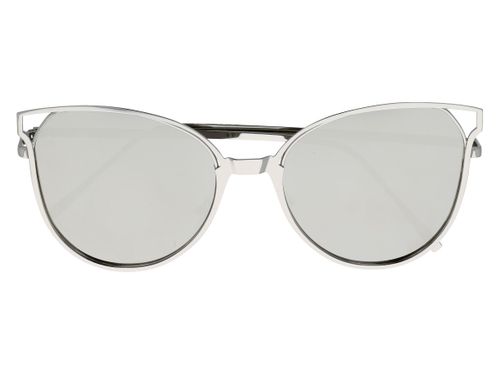 Lustrzane okulary CAT EYE na Arena.pl