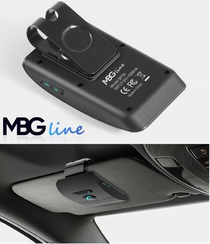 ZESTAW GŁOŚNOMÓWIĄCY PO POLSKU DO SAMOCHODU BEZPRZEWODOWY BLUETOOTH 5.0 B7R na Arena.pl