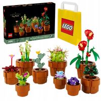 LEGO dla dorosłych ICONS Kwiaty w doniczkach małe roślinki 10329 Botanical