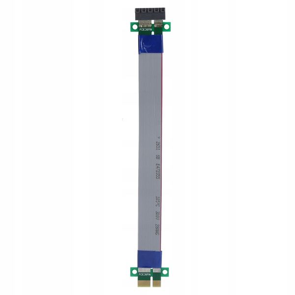 TAŚMA RISER PCI-E PCIE PCI EXPRESS 1X - 1X 26CM zdjęcie 9