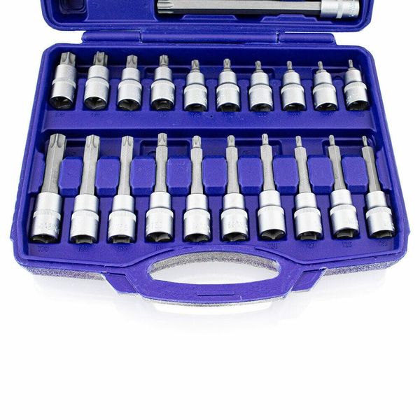 17344 ZESTAW KLUCZY NASADOWYCH 32 ELEMENTY + WALIZKA TORX zdjęcie 1