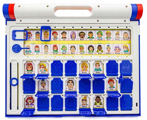 Edukacyjna GRA PAMIĘCIOWA Zgadnij Kto to? PRZENOŚNA WALIZKA 8 PLANSZ na Arena.pl