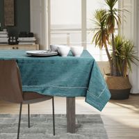 Obrus Plamoodporny VESTA Mankiet + Lamówka 140x260 Morski AmeliaHome