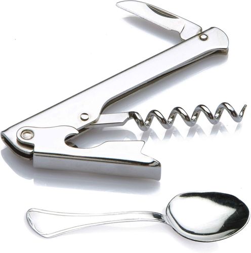 Korkociąg Otwieracz do Wina z Nożykiem i Łyżką na Arena.pl