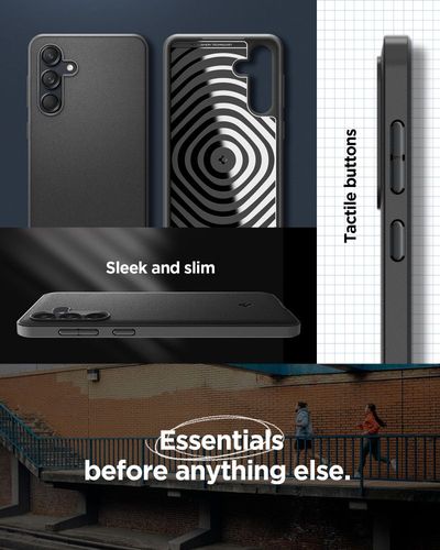 spigen essential sandblast galaxy m55 5g matte black na Arena.pl
