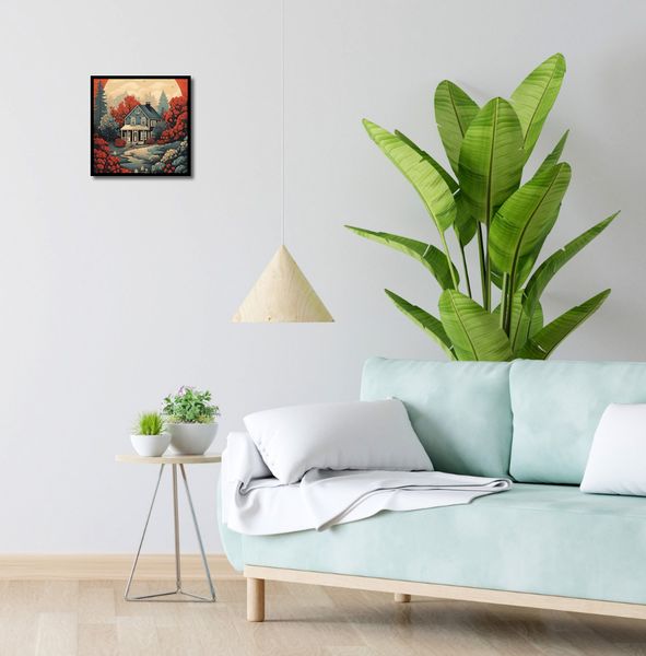 Plakat 30x30cm Idylla Rustykalna zdjęcie 4