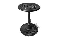 MINI STOLIK M13 - NISKI Z BLATEM KORONKOWYM ŻELIWNY