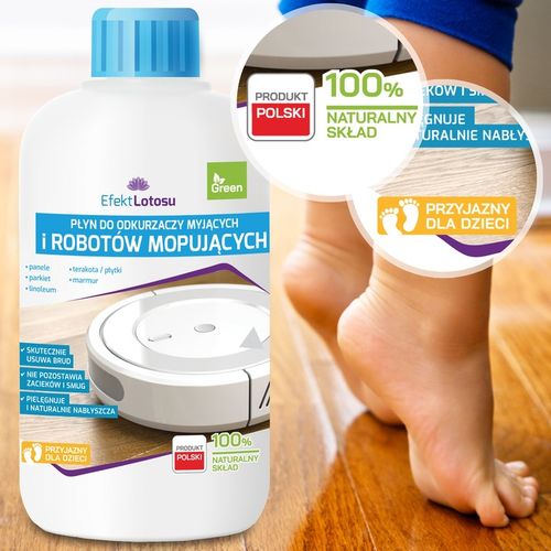 PŁYN DO ROBOTÓW MOPUJĄCYCH SPRZĄTAJĄCYCH MOPÓW BIONICZNYCH 2x 500ml na Arena.pl