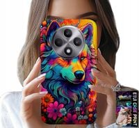 ETUI DO OPPO RENO12 F / 12FS 5G - KOLOROWE WZORY, WILK WATAHA SWORA CASE